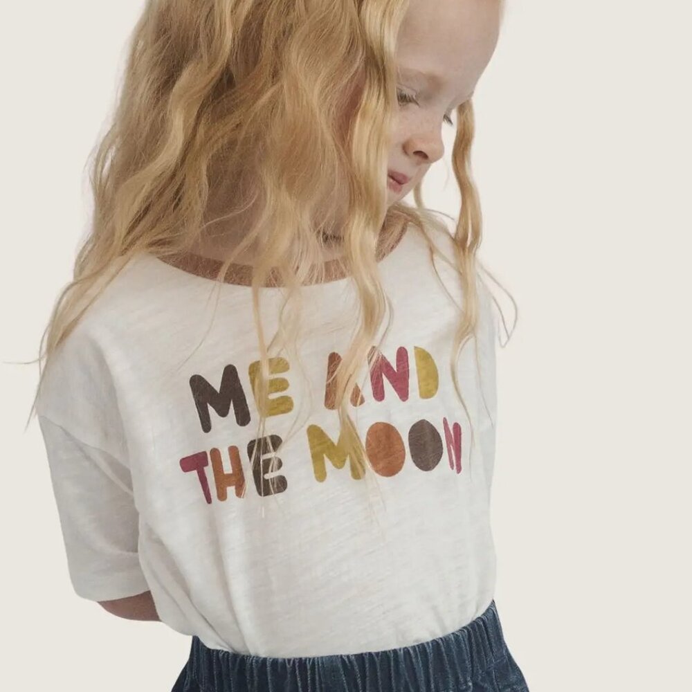 3-4T Girls T-shirts- Luna Tee